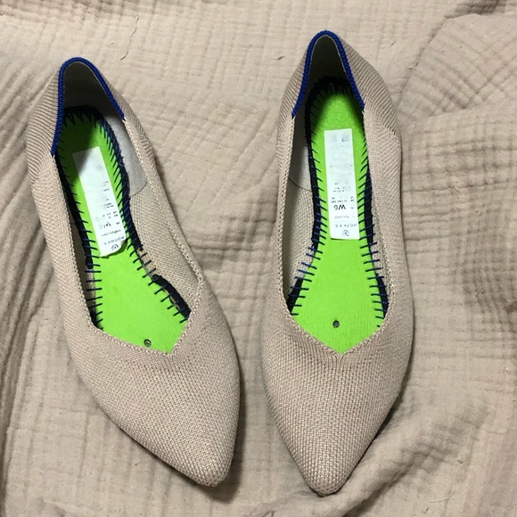 Rothy's The Point in Ecru - Picture 5 of 6